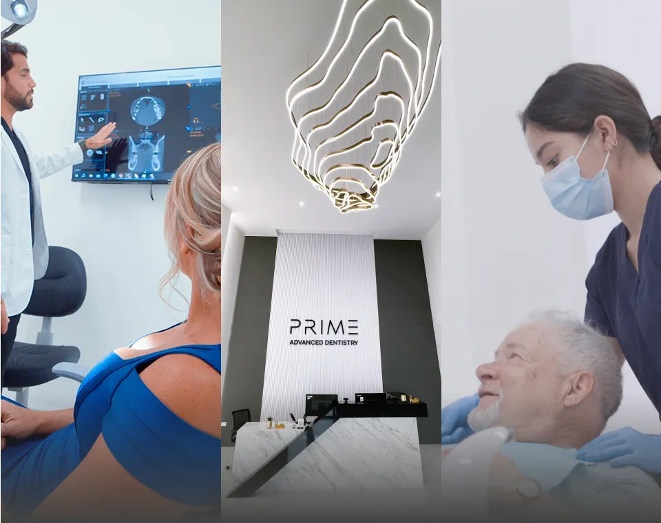 Images showcasing Prime Advanced Dentistry's facilities, equipment, and team.